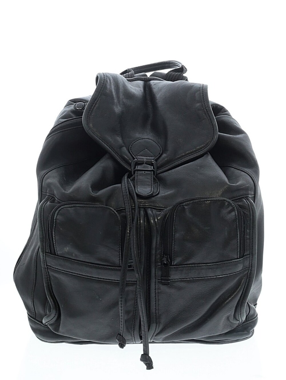 Tumi Black Nappa Leather Backpack